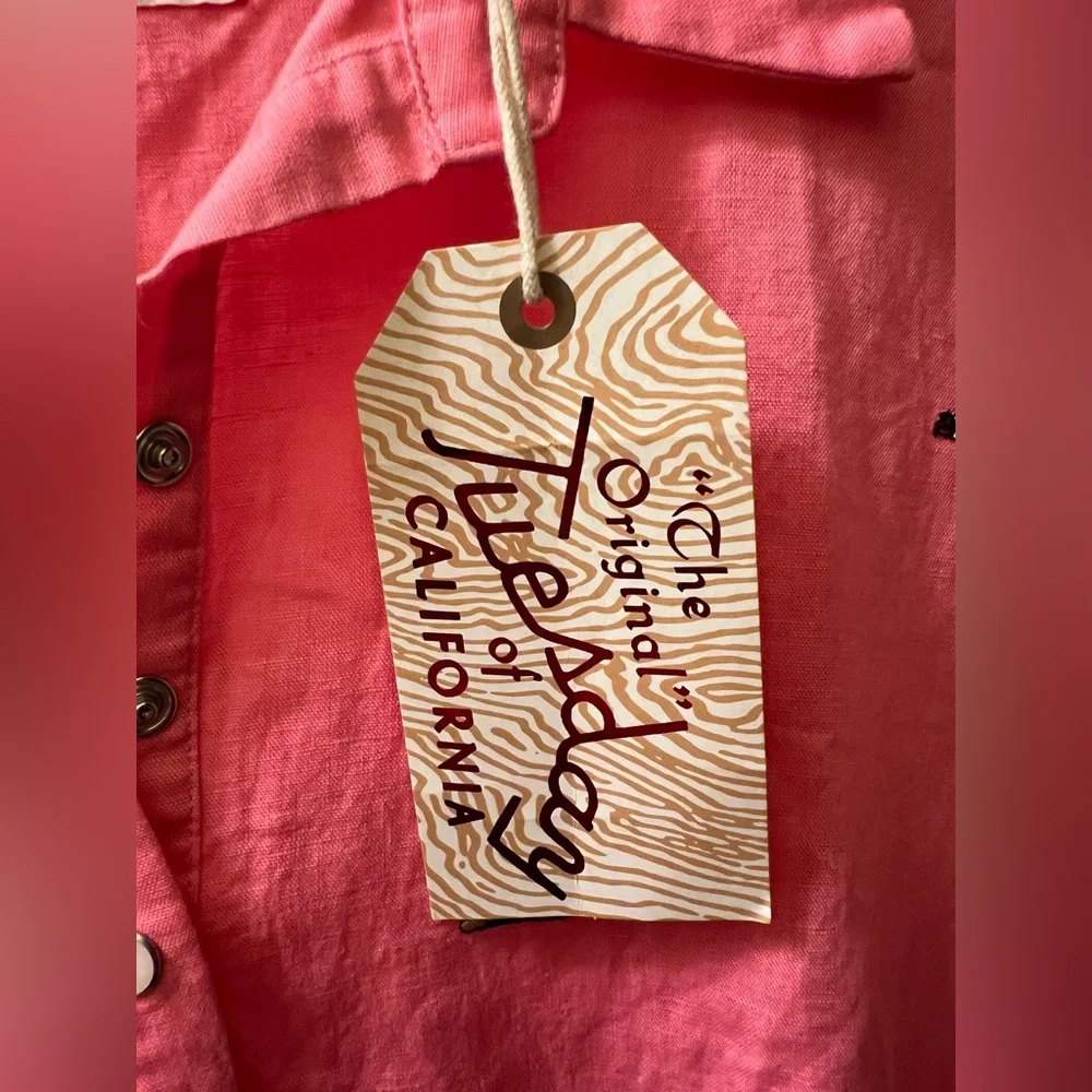 Tuesday of California Corral Dress in Love is Stoned 4X NWT - Picture 6 of 9